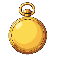 pocket watch gold  ranch hand working