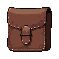 saddlebag leather  leather wrapped brown