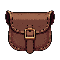 saddlebag leather  rusted old frontier