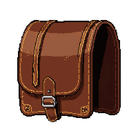 saddlebag leather  silver detailed