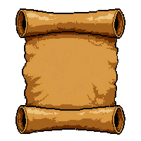wanted poster scroll  leather wrapped brown