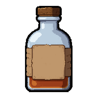whiskey bottle glass  bounty hunter worn