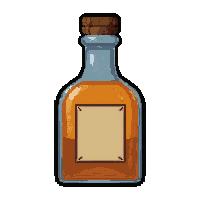 whiskey bottle glass  pioneer weathered