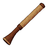 canteen as club  bone handle grip