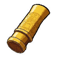 canteen as club  gold engraved fancy