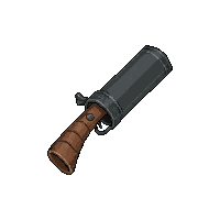 canteen as club  outlaw notched grip