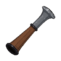 canteen as club  pearl handle grip