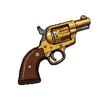 derringer pocket gun  gold engraved fancy