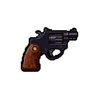 derringer pocket gun  outlaw notched grip
