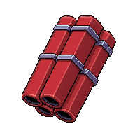 dynamite sticks bundle  polished show piece