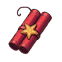 dynamite sticks bundle  sheriff star badge
