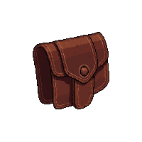 gatling gun crank  worn leather holster