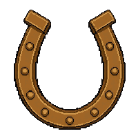horseshoe thrown  sheriff star badge