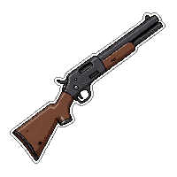 lever action rifle  bone handle grip