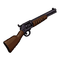 lever action rifle  outlaw notched grip