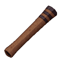peace pipe club  bone handle grip