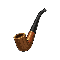 peace pipe club  polished show piece