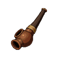 peace pipe club  rusty old antique