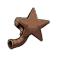 peace pipe club  sheriff star badge