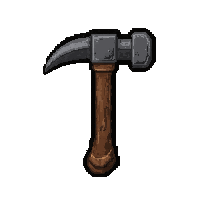 pickaxe mining  copper accent trim