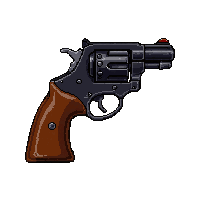 revolver six shooter  oiled and maintained