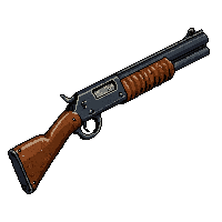 sawed off shotgun  copper accent trim