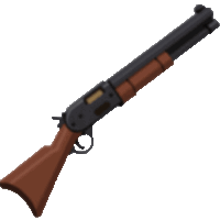 sawed off shotgun  rusty old antique