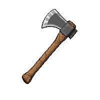 tomahawk throwing axe  bone handle grip
