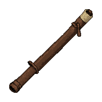 whip leather long  bone handle grip