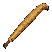 whip leather long  gold engraved fancy