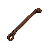 whip leather long  rusty old antique