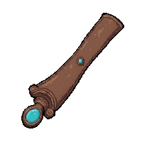 whip leather long  turquoise stone inlay