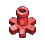 santory 28309 gear plastic red