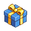 santory 27793 gift blue gold