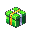 santory 27795 gift striped green