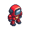 santory 27817 robot red
