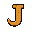 santory 27943 letter J common