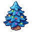 santory 28134 tree fir blue