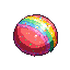 santory 28391 sequin rainbow