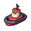 santory 27844 boat tugboat