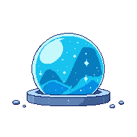 stasis field containment bubble frozen subject blue