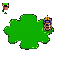 toxic waste pool