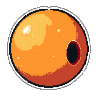 visibility orange  faded old