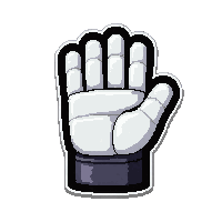 white goalie gloves  wet from rain