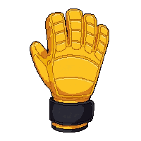 yellow safety gloves  brand new