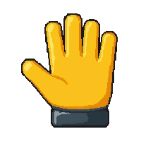 yellow safety gloves  latex palm