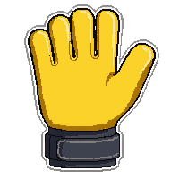 yellow safety gloves  tournament official