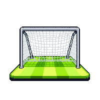 white net with posts  brand new clean
