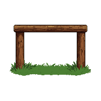wooden crossbar goal  street play worn