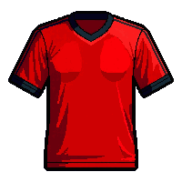 red team  worn and faded